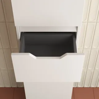 Пенал Style Line Остин  ЛС-00002411 36 см напольный белый